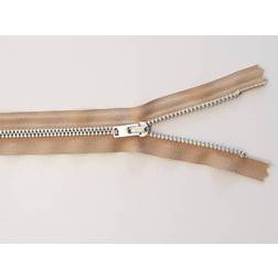 YKK YKK Glidelås Aluminium 8cm 4mm Beige