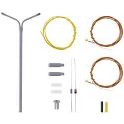 Viessmann Modelltechnik TT Whip Type Lamp Post Double Assembly Kit 1 Pcs