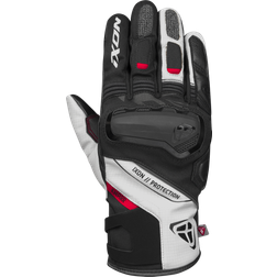 Ixon Guantes de Moto Impermeables Negro-Gris-Rojo 2XL