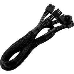 Cooler Master CMA-NFPC16XXBK1-GL, 0,65 m, PCI-E 12+4-pin, Hanstik, Hanstik, Vinklet