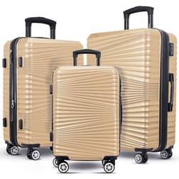 Touch of Venetian Hard Luggage - Set of 3