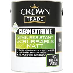 Crown Trade Clean Extreme Scrubbable Wall Paint