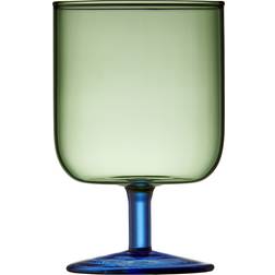 Lyngby Glas Torino 30 cl 2-Pack Green-Blue Wine Glass 30cl 2pcs