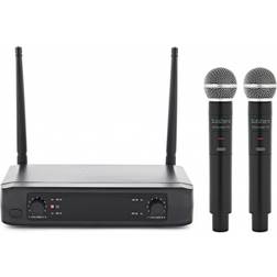 SubZero SubZero VOXLINK-2FH Dual Handheld Wireless Microphone System