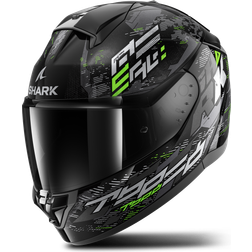 SHARK Helmets Ridill Molokai Integralhjälm Svart-Silver-Blå