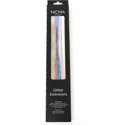 NICMA Styling Glitter Extensions Rainbow