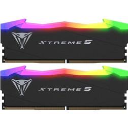 Patriot Viper Xtreme 5 RGB Black DDR5 8000MHz 2x24GB ECC (PVXR548G80C38K)