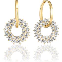 Sif Jakobs LIVIGNO DUE EARRINGS Guld