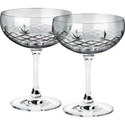 Frederik Bagger Crispy Dark Gatsby Champagneskål 30 cl 2 pcs Champagneglass 30cl 2st