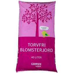 Grønn Vekst Torvfri Blomsterjord 40L 48-pack 40L