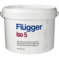 Flügger Flügger Iso 5 Mat Vægmaling Hvid