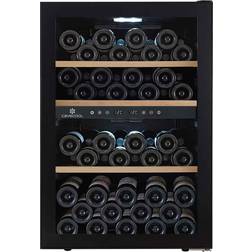 Cavecool Chill Topaz 62 Flaskor 2 Zoner Svart
