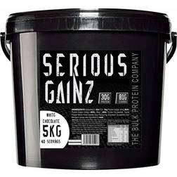 The Bulk Protein Company Serious Gainz 5kg White Chocolate