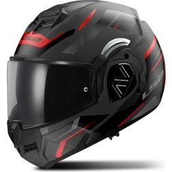 LS2 Advant Kuka Helm - Schwarz Matt/Rot