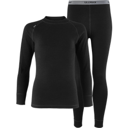 Ullmax Kid's Merino Warm Set - Black (39490001)