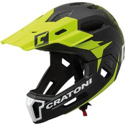 Cratoni 707853VAR cykelhjälm C-MANIAC 2,0 MX MTB FÄRG NEG/LIM 54–58