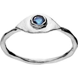 Maanesten Argos Ring. - Sølv/Blå