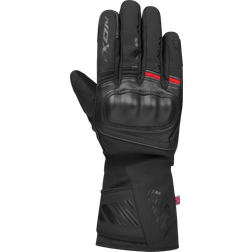 Ixon Pro Rescue Gants de moto d’hiver imperméables, noir-rouge, taille pour Hommes