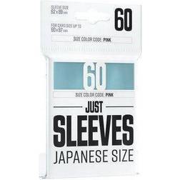 Gamegenic Just Sleeves Japanese Size Clear 60 Sleeves