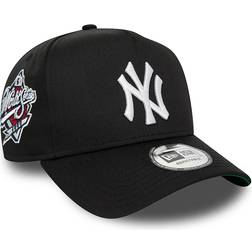 New Era York Yankees World Series Patch Black 9FORTY E-Frame Adjustable Cap mlbonfield adult unisex Black