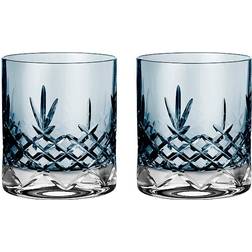 Frederik Bagger Crispy Lowball Sapphire Drinksglas 38cl 2stk