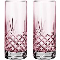 Frederik Bagger Crispy Highball Pink Drinkglas 37cl 2st