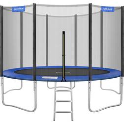 Songmics Trampolino Ø 183/244/305/366/427 cm Blu
