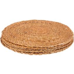 Argon Tableware Round Typha Place Mat Brown