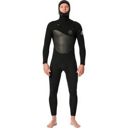 Rip Curl Mens 2023 Flashbomb 5/4mm Chest Hooded Wetsuit