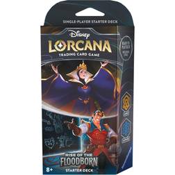 Ravensburger Disney Lorcana: Rise of The Floodborn TCG Starter Deck Amber & Sapphire