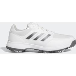 adidas Tech Response 3.0 Wide Golf Shoes Cloud White Dark Silver Metallic Silver Metallic