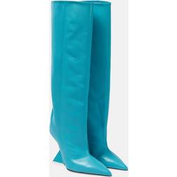 The Attico Cheope knee-high boots blue