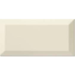 Hill Ceramic Vægflise Metro Fasat Bone 8x15 cm