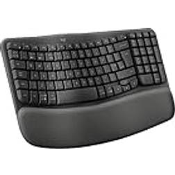 Logitech Wave Keys Wireless Ergonomic Keyboard