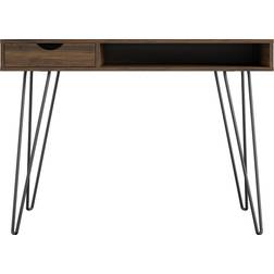 Loft24 CONCORD SKRIVEBORD VALNØD Bogreol
