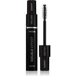 Oriflame The One Double Effect Volume & Curl & Extension Mascara Med 2-i-1 børste Skygge Black 8 ml