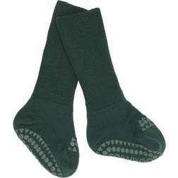 Go Baby Go Gobabygo Uld Anti-Slip Strømper Forrest Green-6-12 mdr
