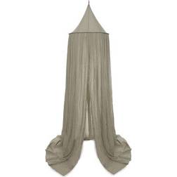 Jollein baldachin betthimmel vintage olive green top