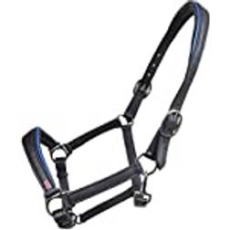 Karlslund Soft Comfort Halter - Black/Blue