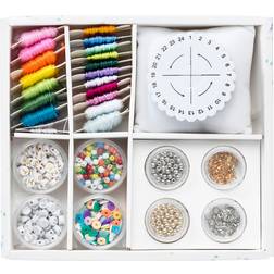 Panduro Kumihimo Armbånd Kit Med Perler Smykketråde