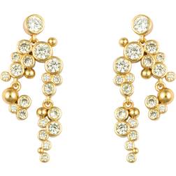 House of Vincent Lost Ember Earrings - Gold/Transparent