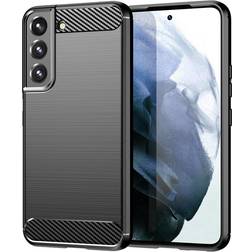 A-One Brand Galaxy S23 Plus Skal Carbon Silicone Flexible Svart