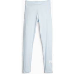 Puma Childrens Unisex Essentials Logo Leggings Blue 13-14Y