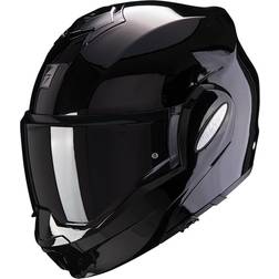 Scorpion Exo-Tech Evo Solid Modular Helmet - Black