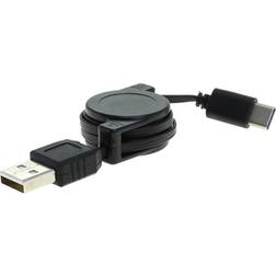 OTB USB-A 2.0 Aufrollbares Datenkabel 70 cm
