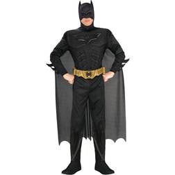 Rubies Costume deluxe da uomo di Batman Nero