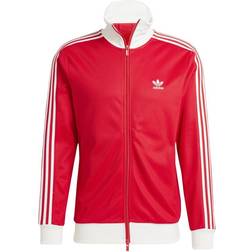 adidas Men's Originals Adicolor Classics Beckenbauer Track Jacket - Better Scarlet/White