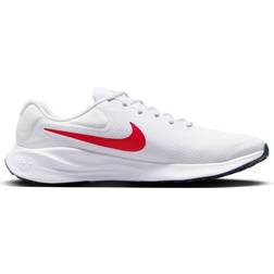Nike Revolution 7 Extra Wide M - White/Midnight Navy/University Red