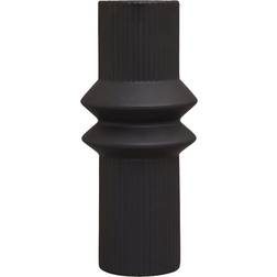 Premier Housewares Black Fabia Ceramic Vase