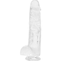 Willie City Classic Realistisk Klar Dildo 24,5 cm Clear Clear
